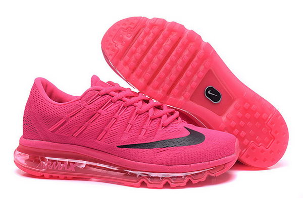 Womens All Pink Black Flyknit Air Max 2016 Womens Wholesale